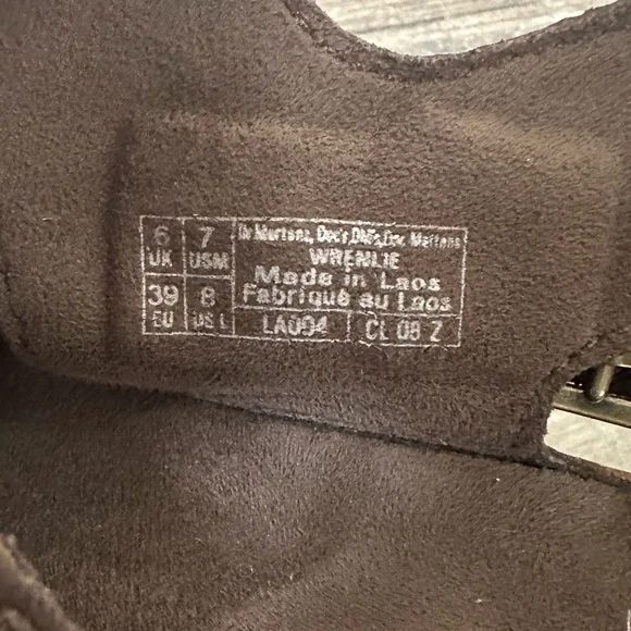 Dr Martens WRENLIE Grizzly Leather Fisherman Sandals Women’s size 8 - Picture 6 of 9